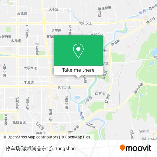 停车场(诚成尚品东北) map