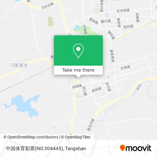 中国体育彩票(NO.304445) map