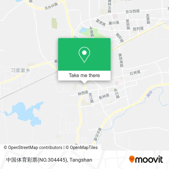 中国体育彩票(NO.304445) map