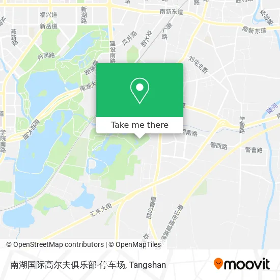南湖国际高尔夫俱乐部-停车场 map