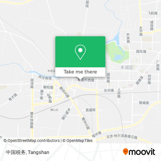 中国税务 map