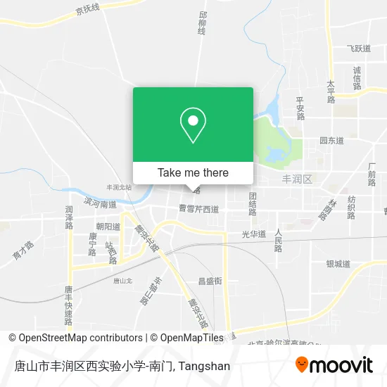 唐山市丰润区西实验小学-南门 map