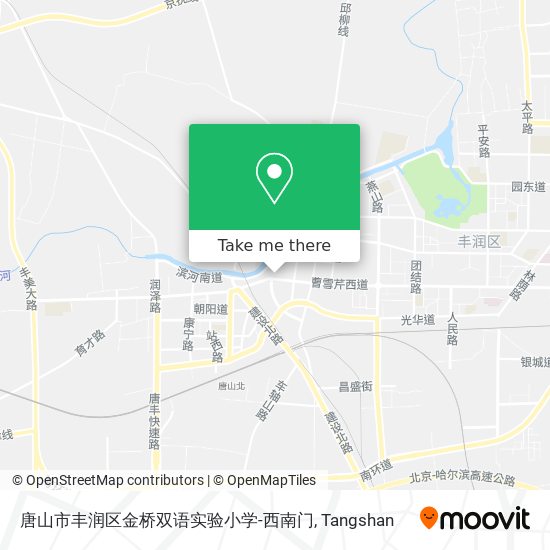 唐山市丰润区金桥双语实验小学-西南门 map