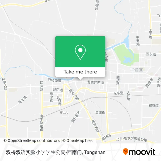 双桥双语实验小学学生公寓-西南门 map