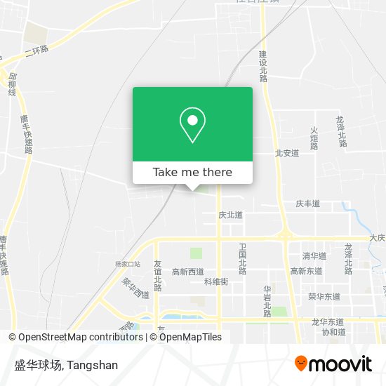 盛华球场 map