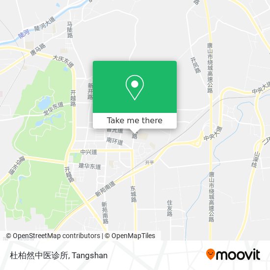 杜柏然中医诊所 map