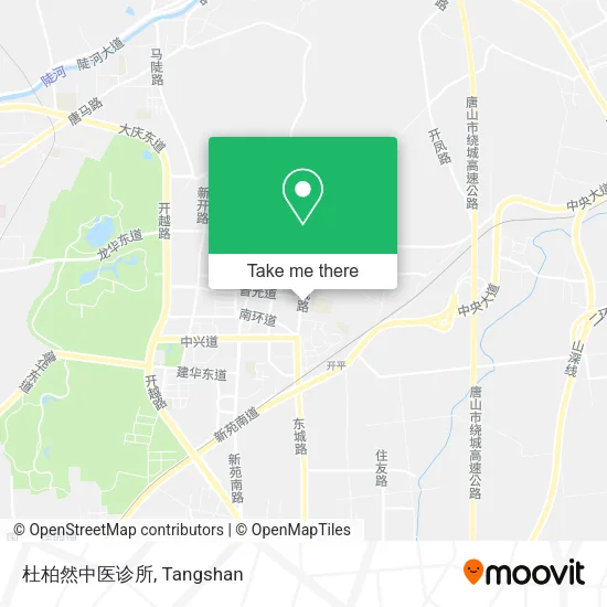 杜柏然中医诊所 map