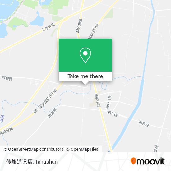 传旗通讯店 map