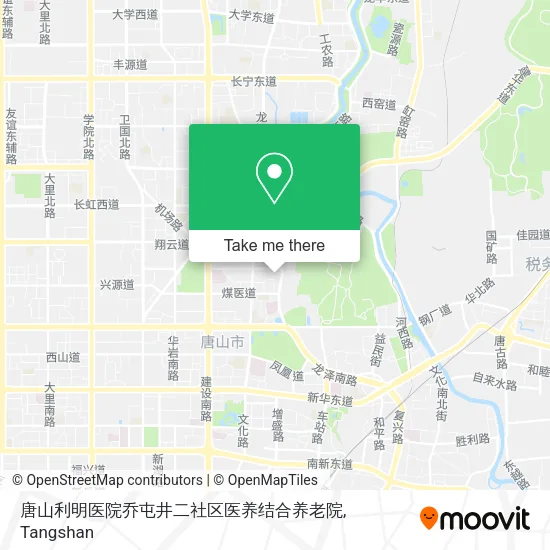 唐山利明医院乔屯井二社区医养结合养老院 map