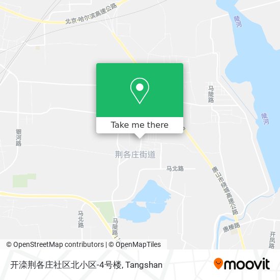 开滦荆各庄社区北小区-4号楼 map