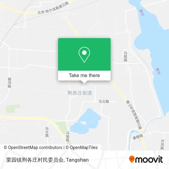 栗园镇荆各庄村民委员会 map