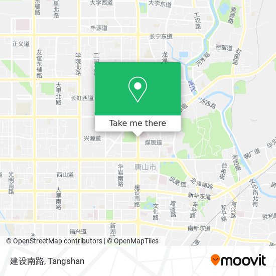 建设南路 map