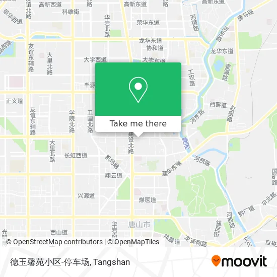 德玉馨苑小区-停车场 map