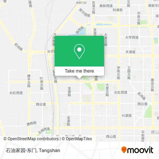 石油家园-东门 map