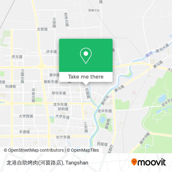 龙港自助烤肉(河茵路店) map