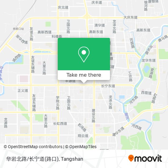 华岩北路/长宁道(路口) map