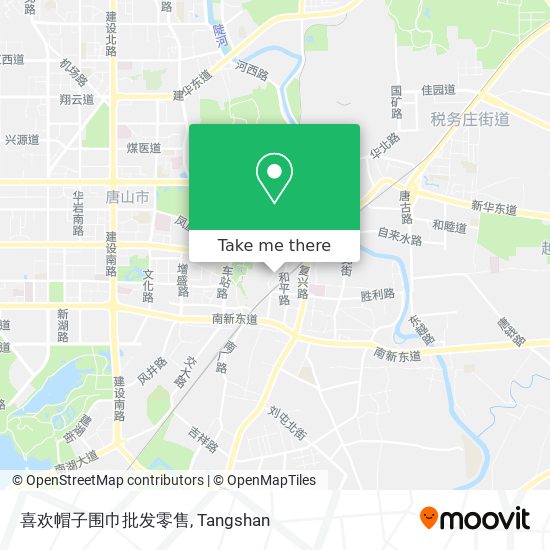 喜欢帽子围巾批发零售 map