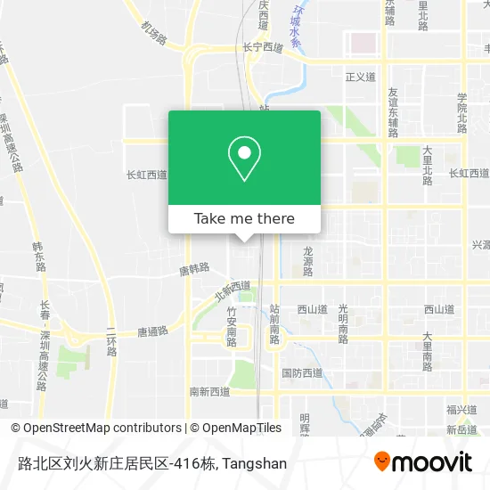 路北区刘火新庄居民区-416栋 map