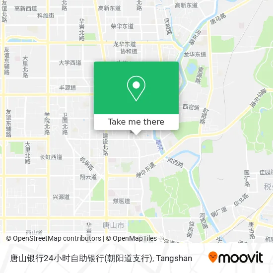 唐山银行24小时自助银行(朝阳道支行) map