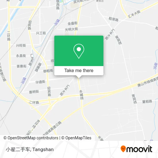 小翟二手车 map