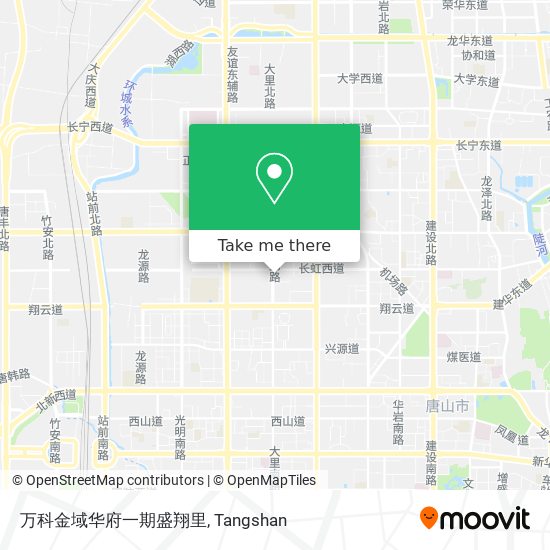 万科金域华府一期盛翔里 map