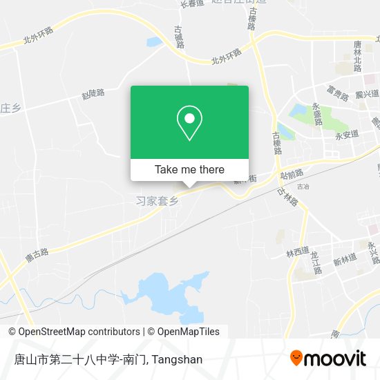 唐山市第二十八中学-南门 map
