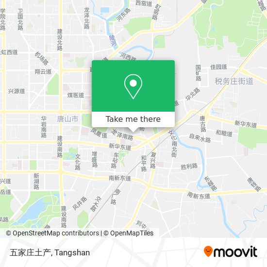五家庄土产 map