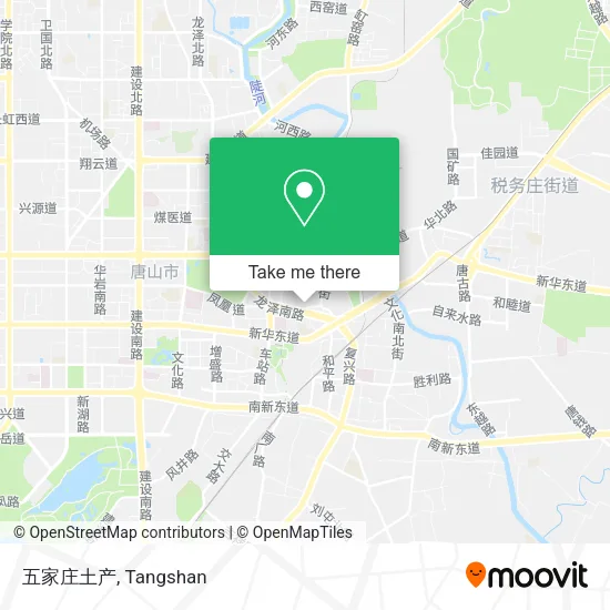 五家庄土产 map