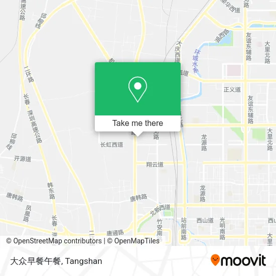 大众早餐午餐 map