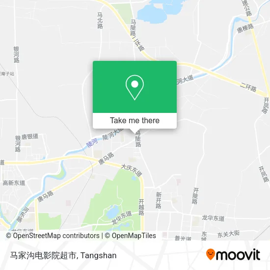 马家沟电影院超市 map