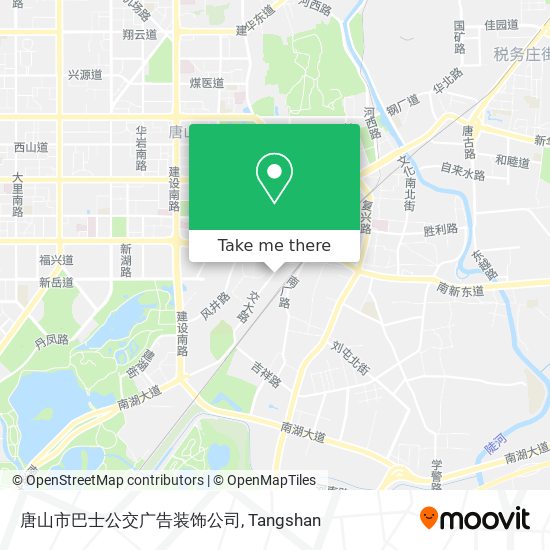 唐山市巴士公交广告装饰公司 map