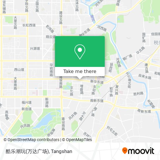酷乐潮玩(万达广场) map
