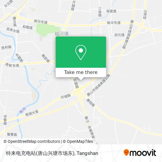 特来电充电站(唐山兴瑭市场东) map