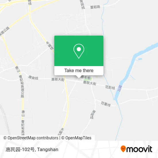 惠民园-102号 map