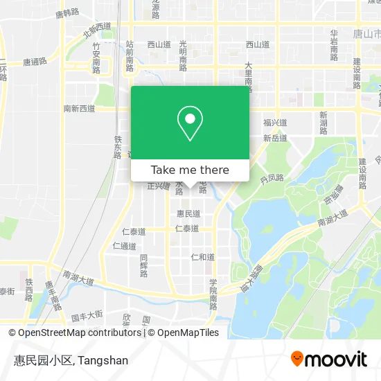 惠民园小区 map