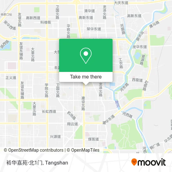裕华嘉苑-北1门 map