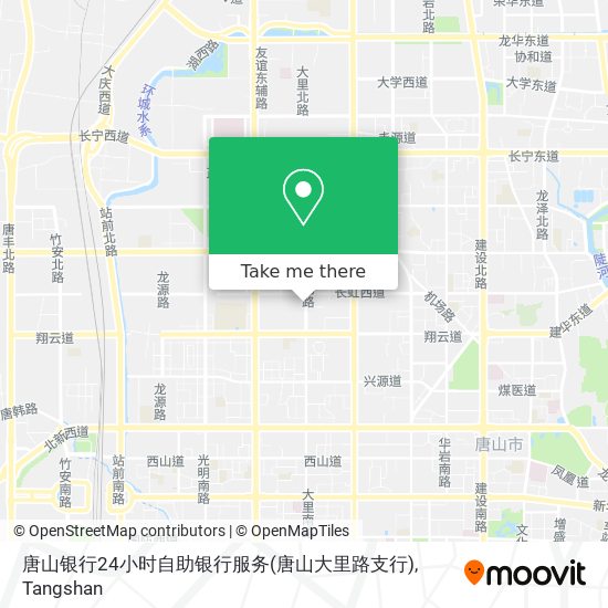唐山银行24小时自助银行服务(唐山大里路支行) map