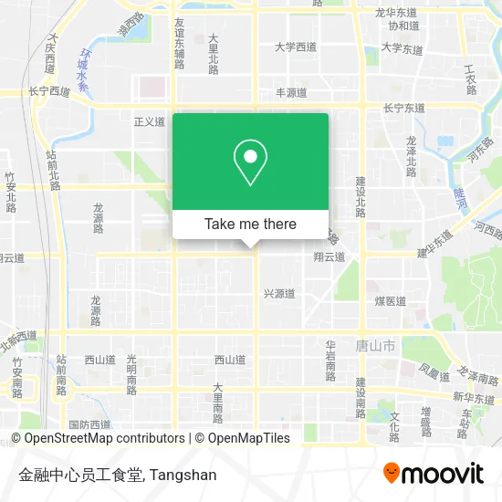 金融中心员工食堂 map