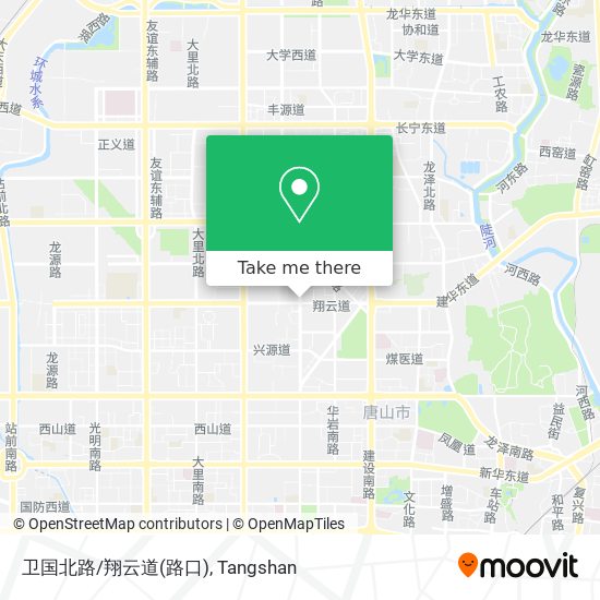 卫国北路/翔云道(路口) map