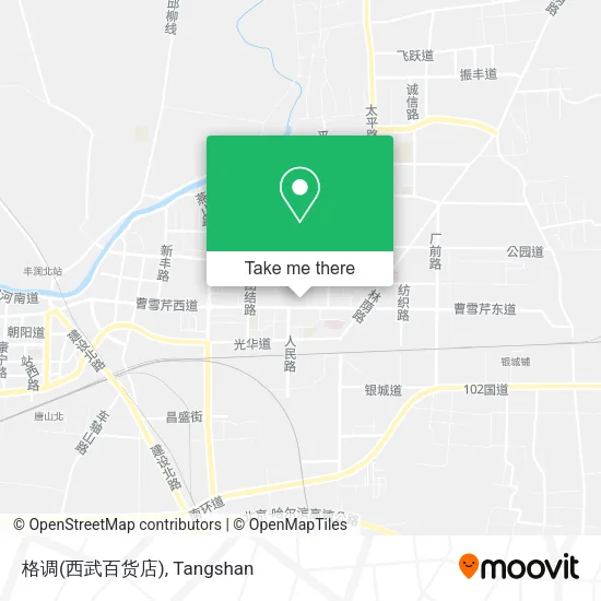格调(西武百货店) map