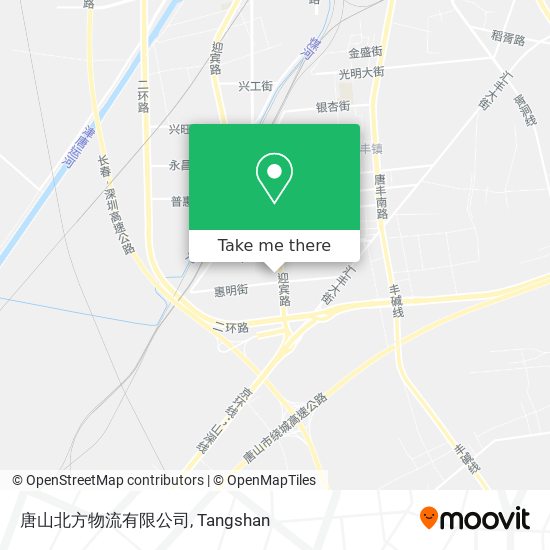 唐山北方物流有限公司 map