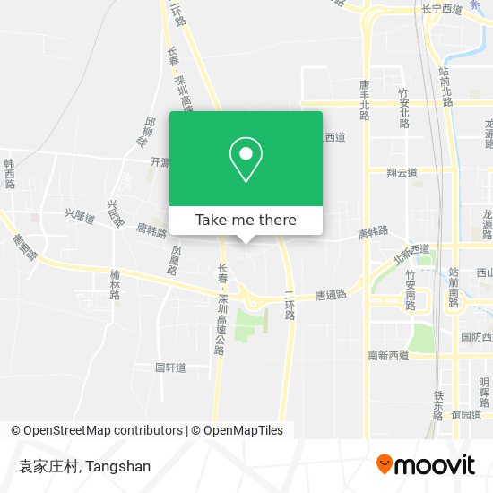 袁家庄村 map