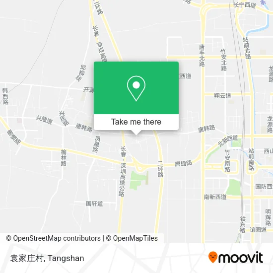 袁家庄村 map