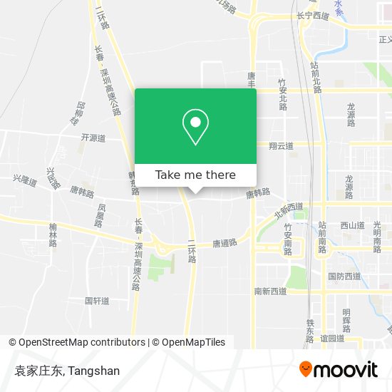 袁家庄东 map