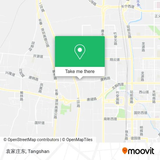 袁家庄东 map