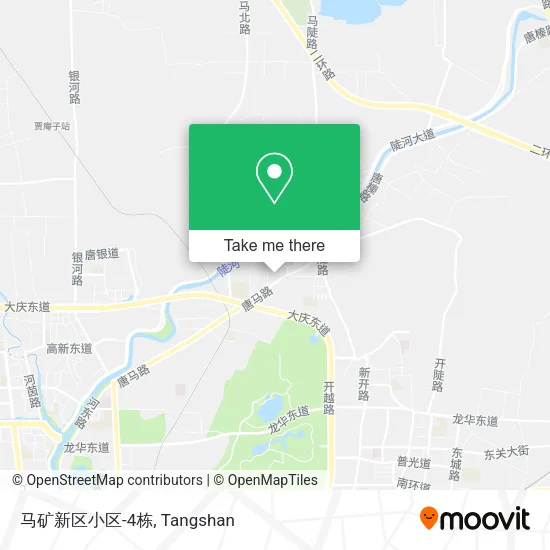 马矿新区小区-4栋 map