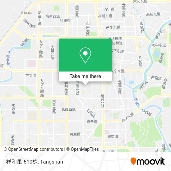祥和里-610栋 map
