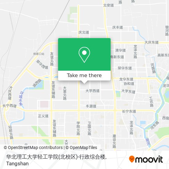 华北理工大学轻工学院(北校区)-行政综合楼 map