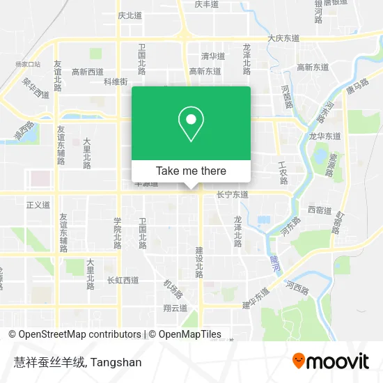 慧祥蚕丝羊绒 map
