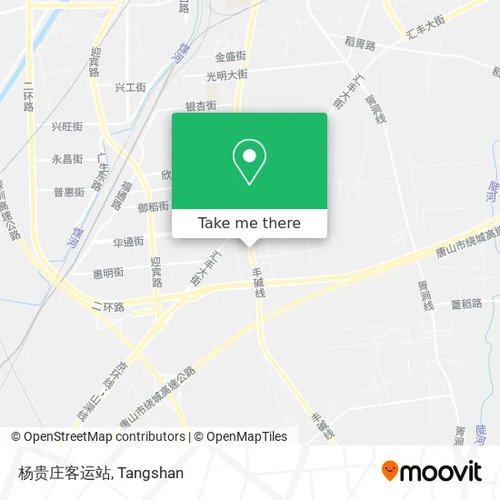 杨贵庄客运站 map